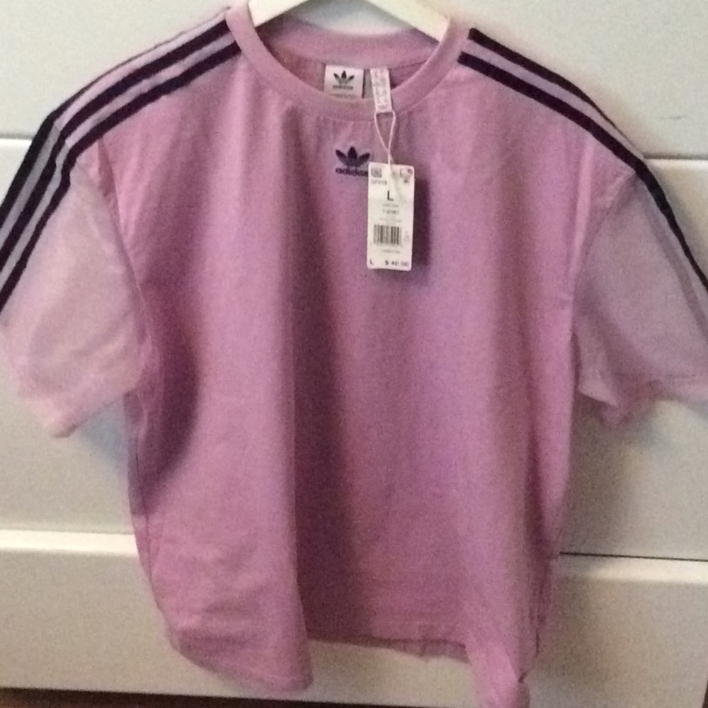 ADIDAS WOMEN T-SHIRT SIZE L